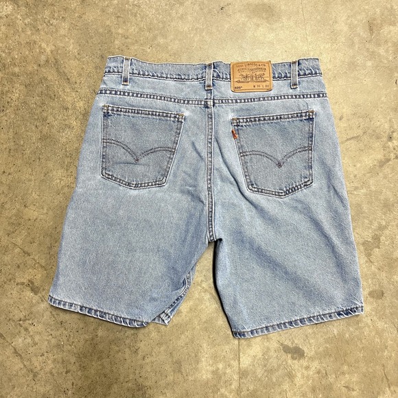 Levi's Other - Vintage Levis Shorts Orange Tab Mens 36 Light Wash 505 Denim Jorts USA 90s